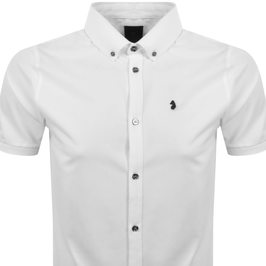 Image number 2 for Luke 1977 Neville Button Up Shirt White