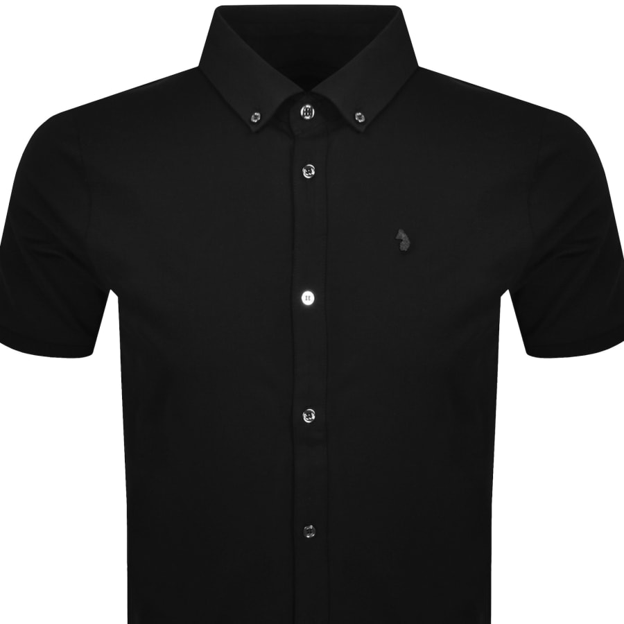 Image number 2 for Luke 1977 Neville Button Up Shirt Black