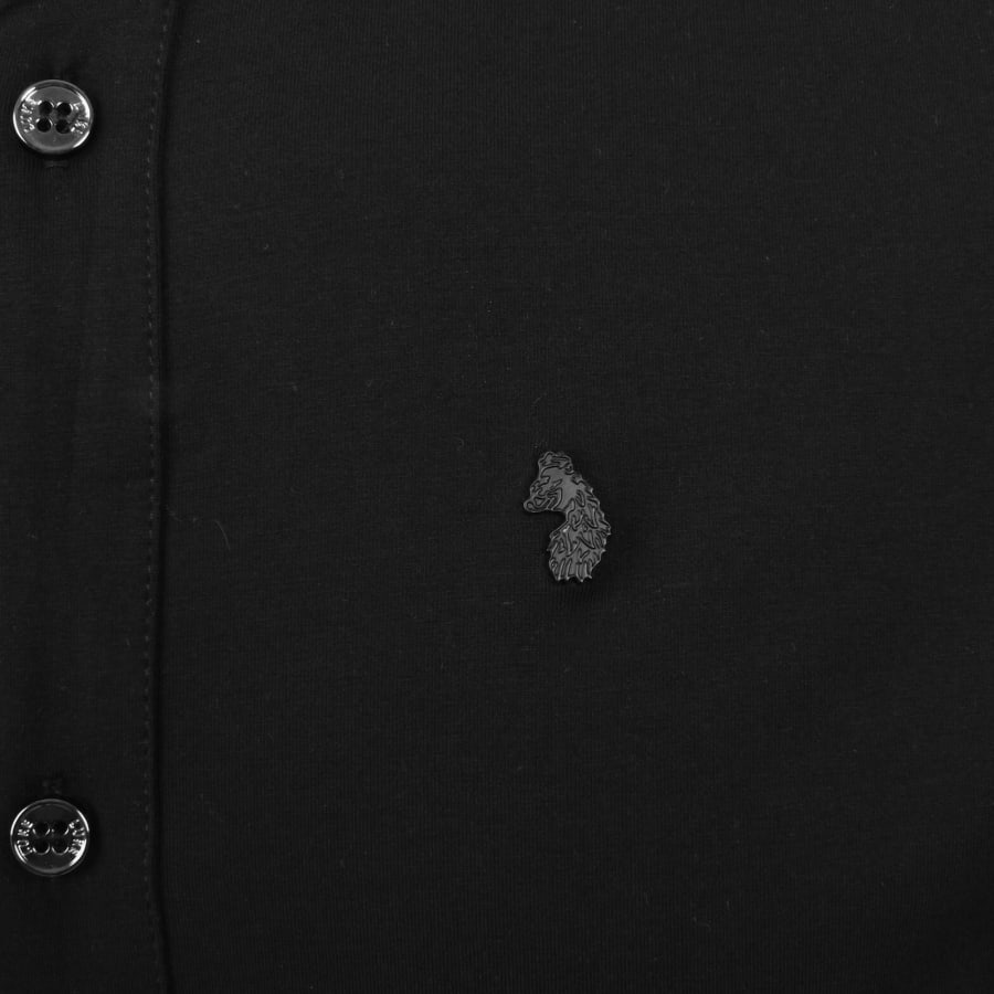 Image number 3 for Luke 1977 Neville Button Up Shirt Black