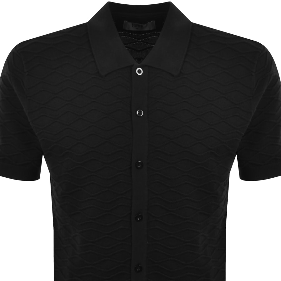 Image number 2 for Luke 1977 Kennet Knit Shirt Black
