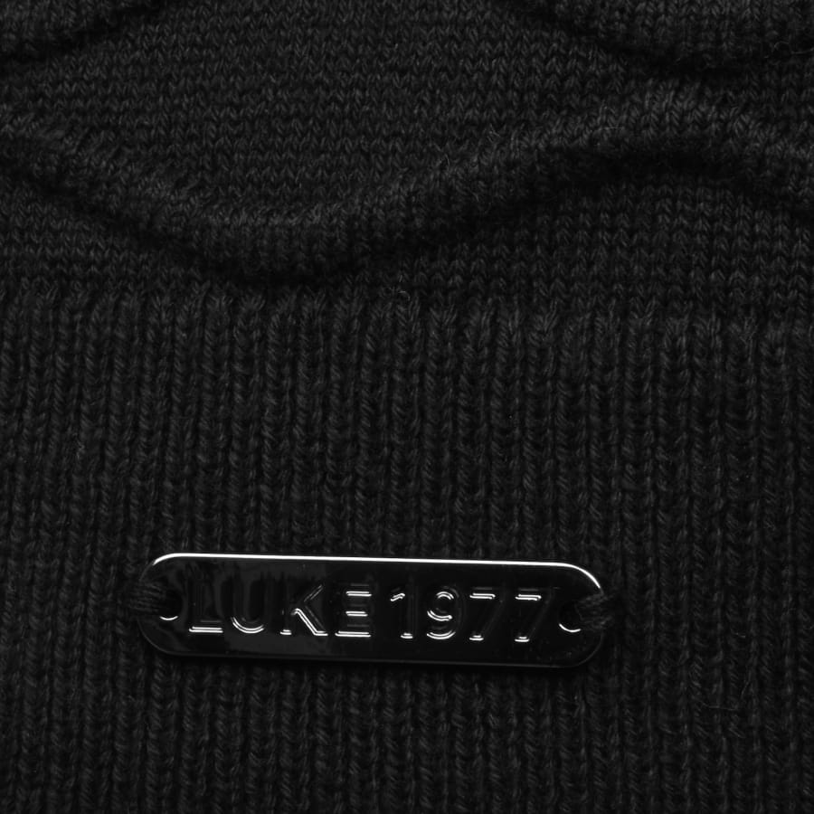 Image number 3 for Luke 1977 Kennet Knit Shirt Black