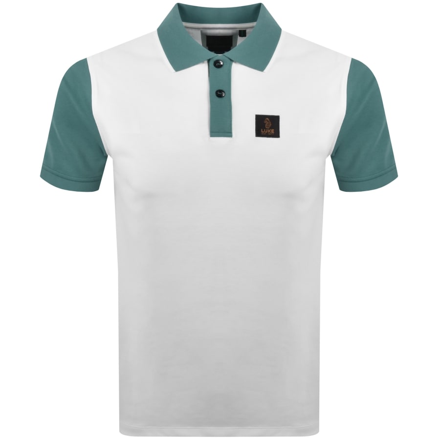 Image number 1 for Luke 1977 Saddleworth Polo T Shirt White