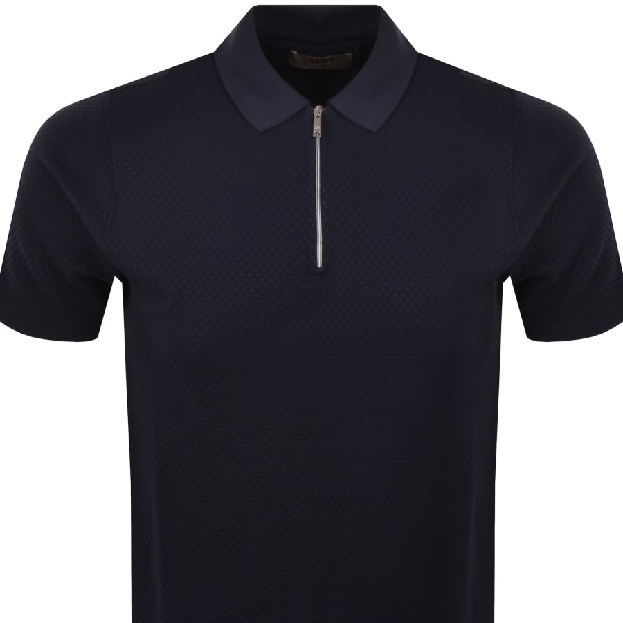 Image number 2 for Luke 1977 Gibraltar Polo T Shirt Dark Navy