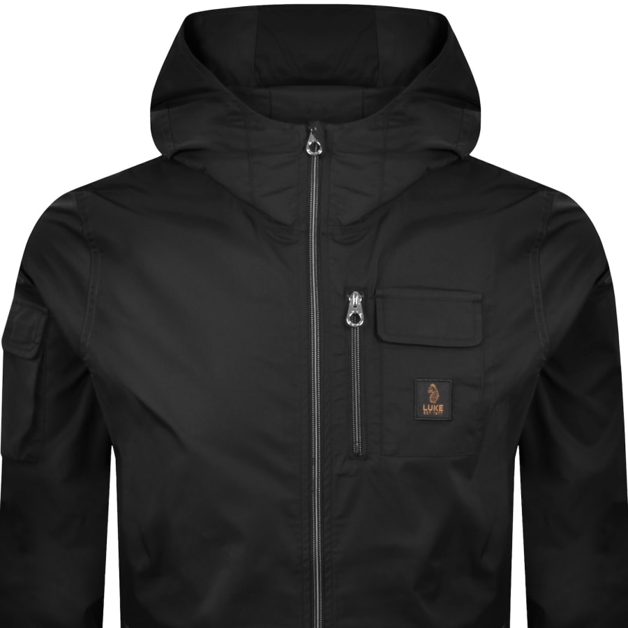 Image number 2 for Luke 1977 Nepal Hooded Jacket Black