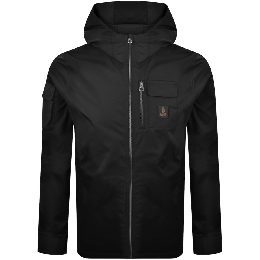 Image number 1 for Luke 1977 Nepal Hooded Jacket Black