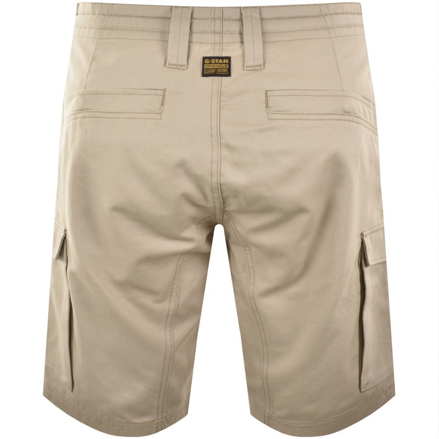 Image number 2 for G-Star Core Regular Cargo Shorts Beige