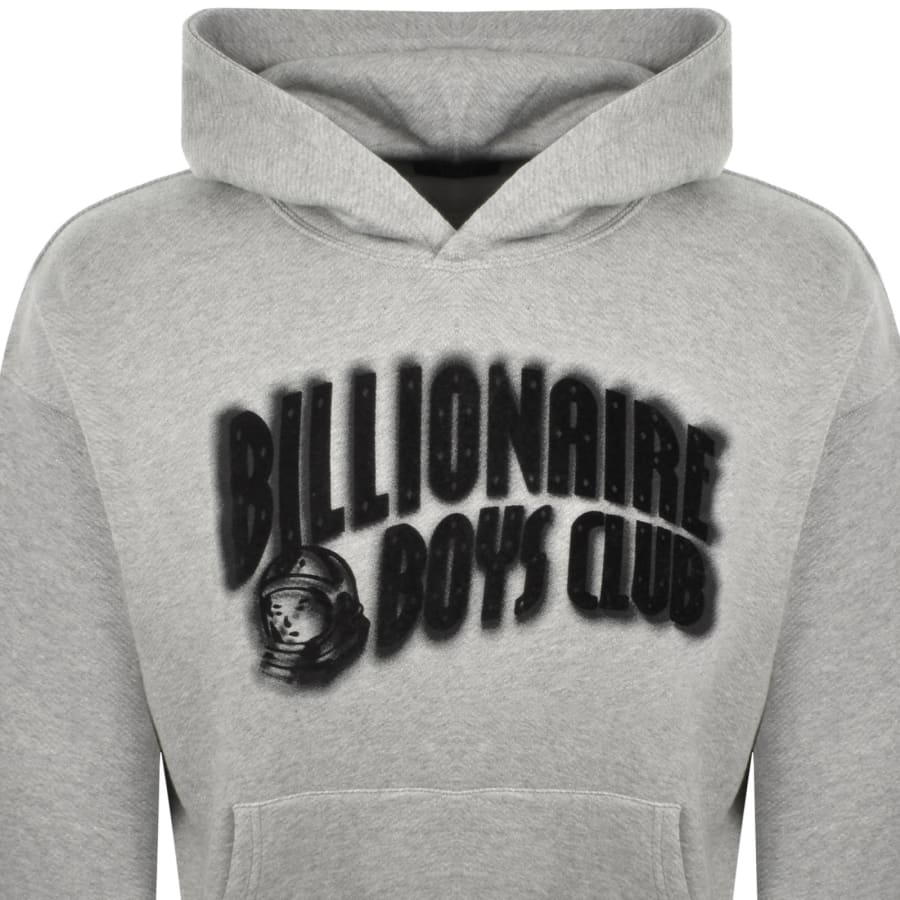 Image number 2 for Billionaire Boys Club Arch Logo Hoodie Grey