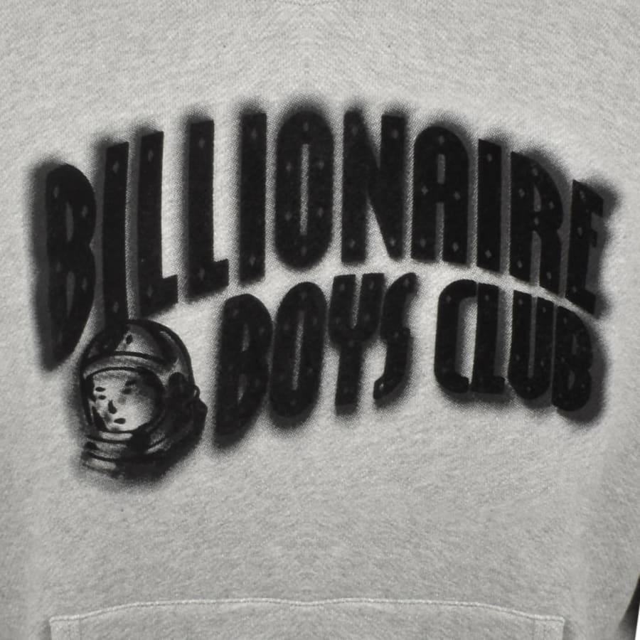 Image number 3 for Billionaire Boys Club Arch Logo Hoodie Grey