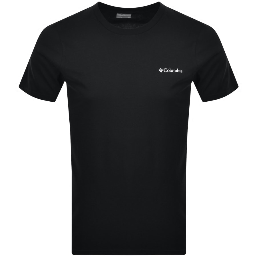 Image number 2 for Columbia Outdoor Back Graphic T Shirt Black