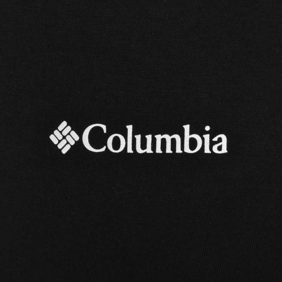 Image number 3 for Columbia Outdoor Back Graphic T Shirt Black