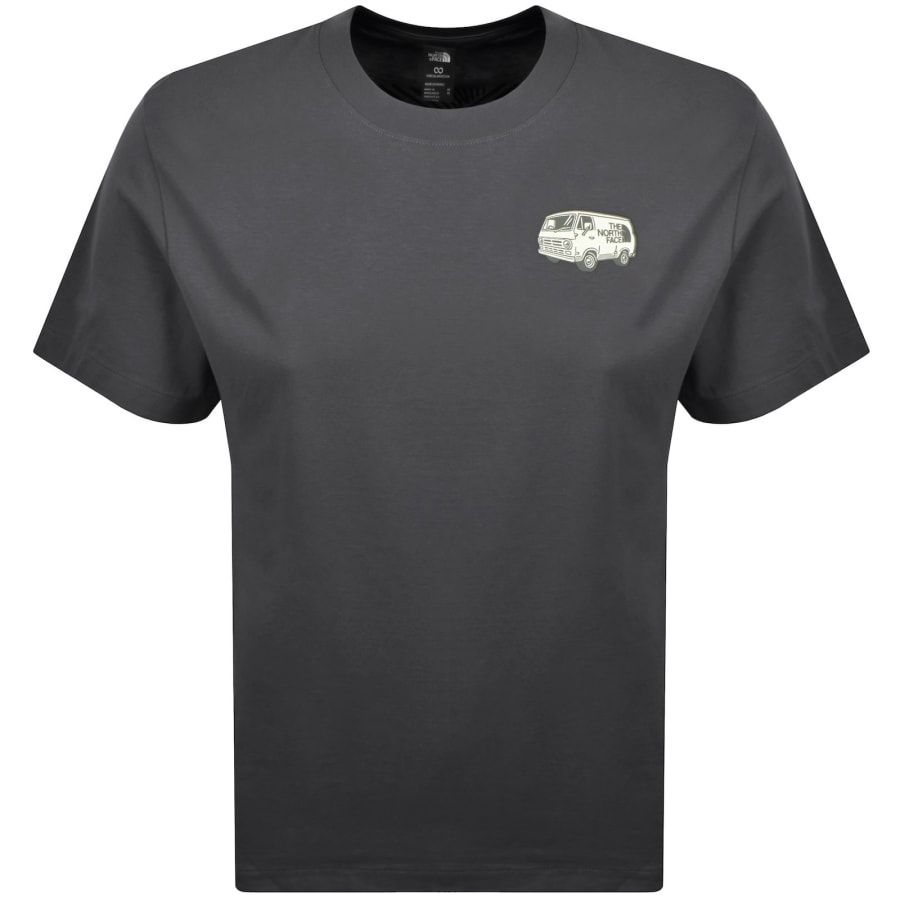 Image number 2 for The North Face Van Life T Shirt Grey