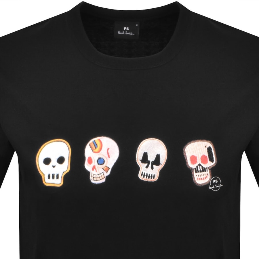 Image number 2 for Paul Smith Skull T Shirt Black