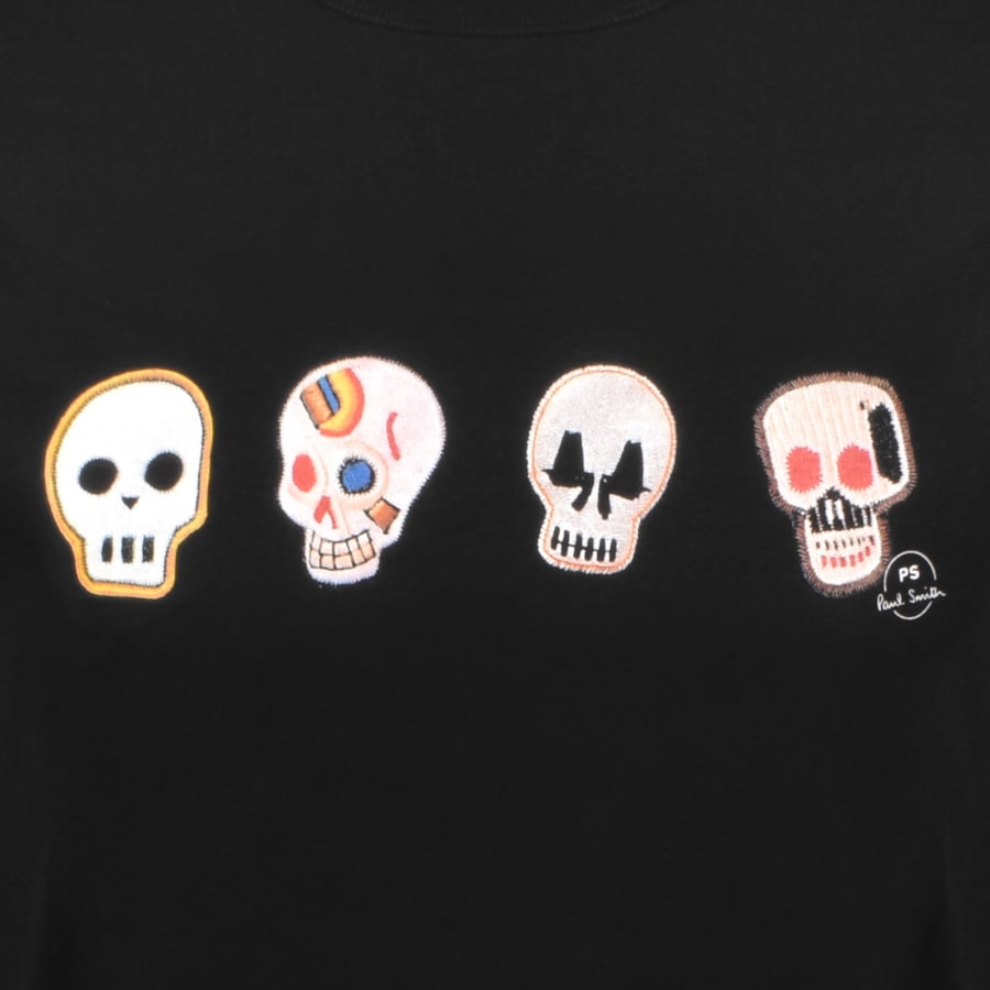 Image number 3 for Paul Smith Skull T Shirt Black