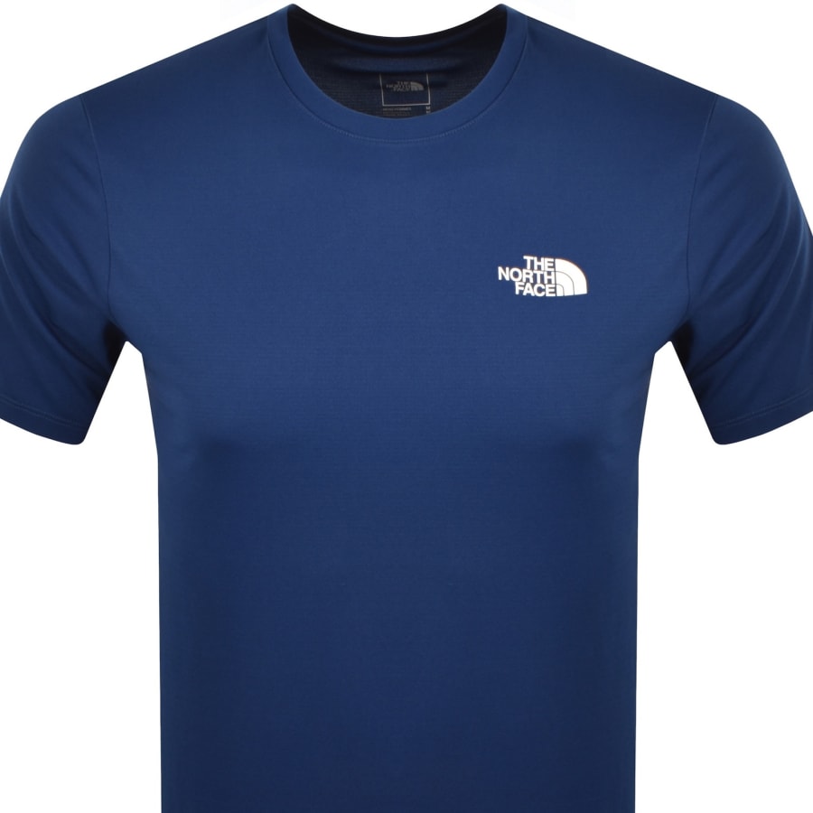 Image number 3 for The North Face 24/7 Box T Shirt Blue