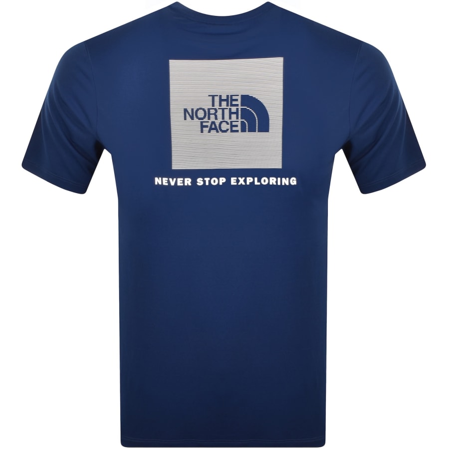 Image number 5 for The North Face 24/7 Box T Shirt Blue