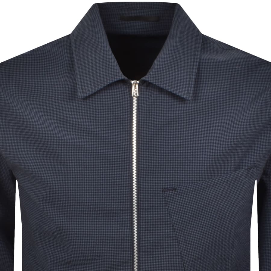 Image number 2 for Paul Smith Technical Overshirt Blue
