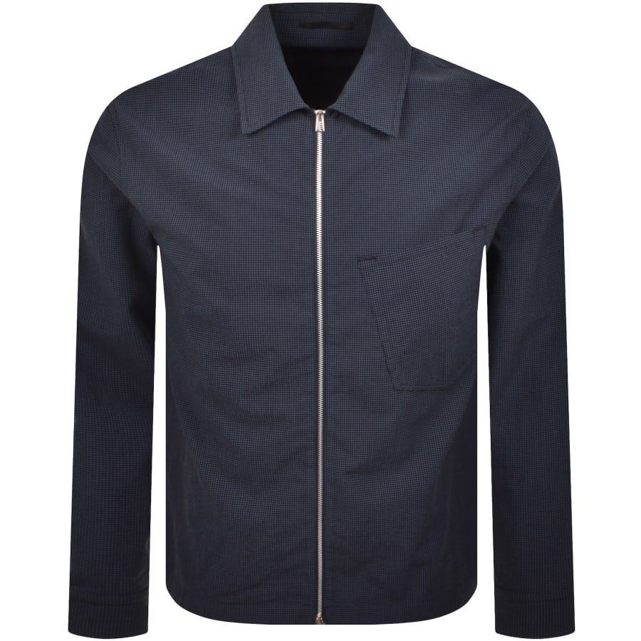 Image number 1 for Paul Smith Technical Overshirt Blue