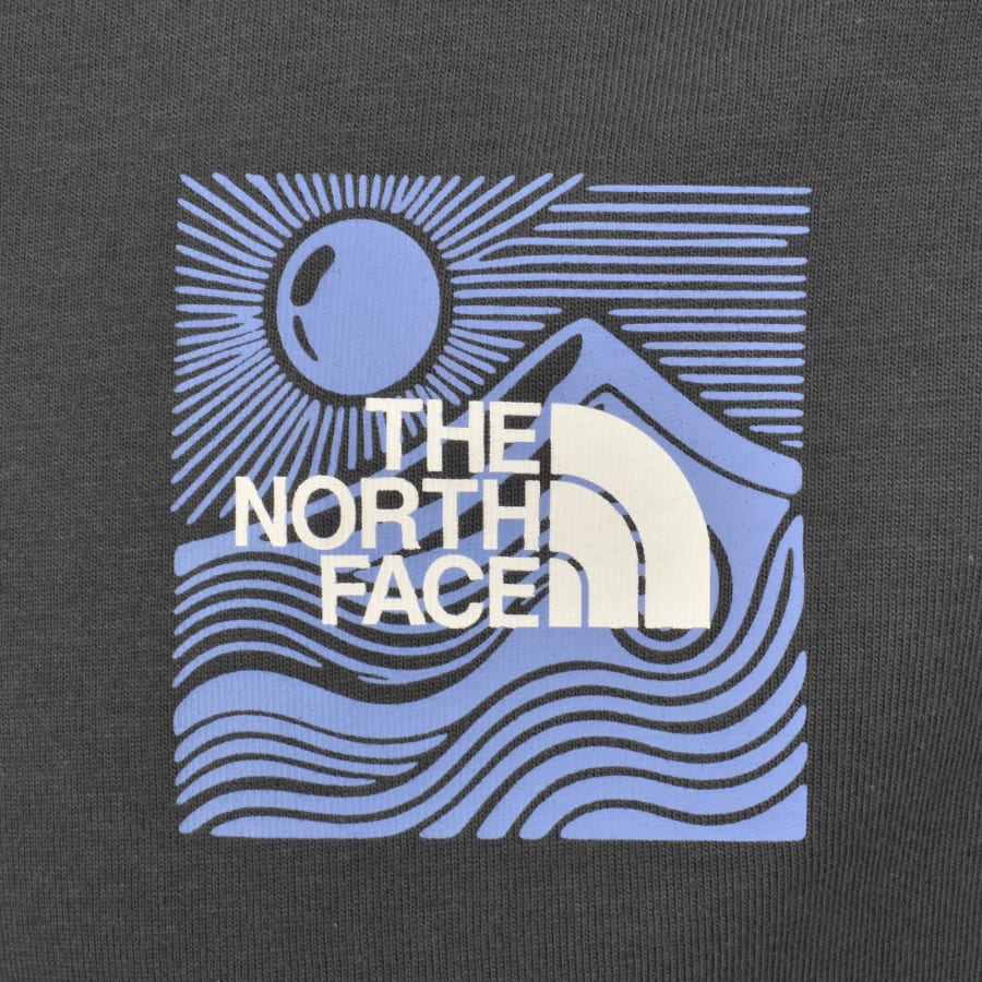 Image number 4 for The North Face Mountain Escape T Shirt Grey