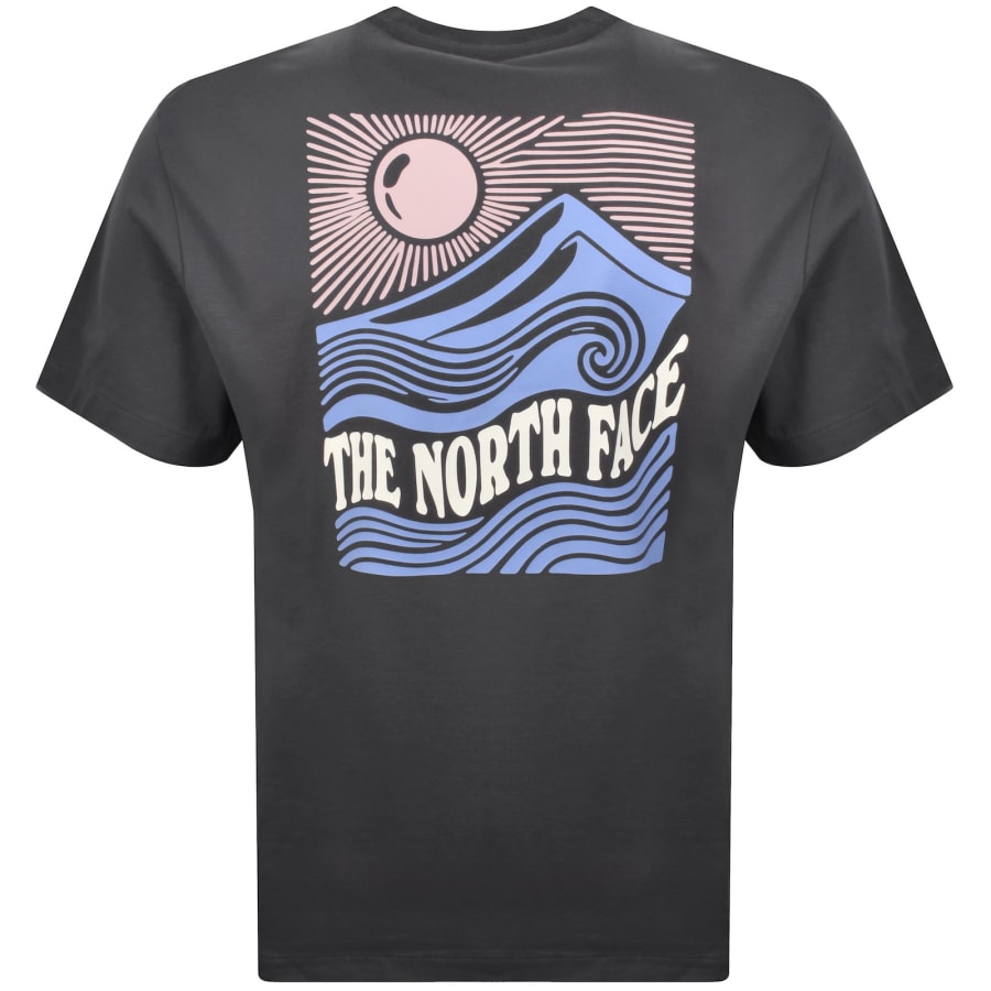 Image number 5 for The North Face Mountain Escape T Shirt Grey