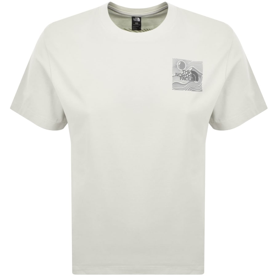Image number 2 for The North Face Mountain Escape T Shirt Off White