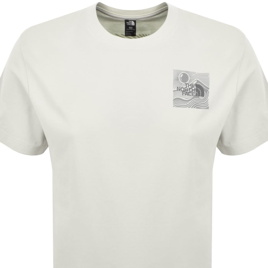 Image number 3 for The North Face Mountain Escape T Shirt Off White