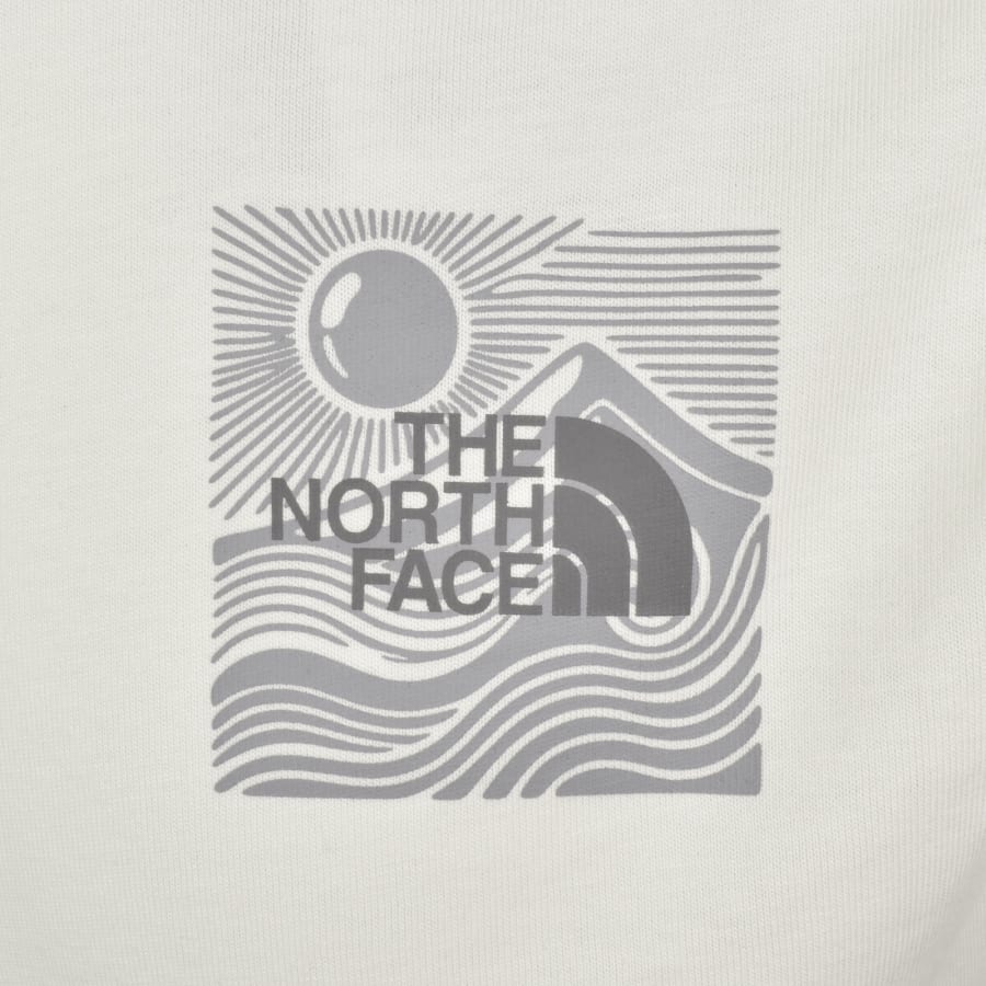 Image number 4 for The North Face Mountain Escape T Shirt Off White