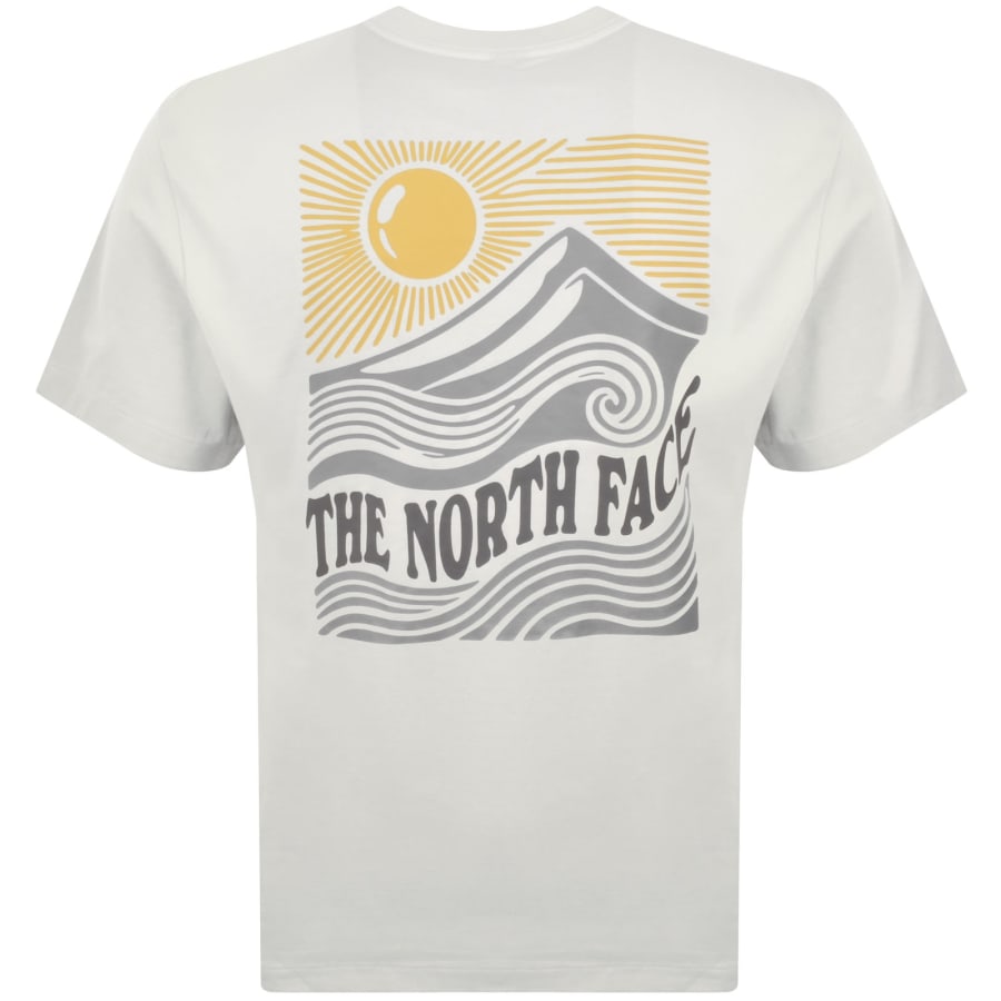 Image number 5 for The North Face Mountain Escape T Shirt Off White