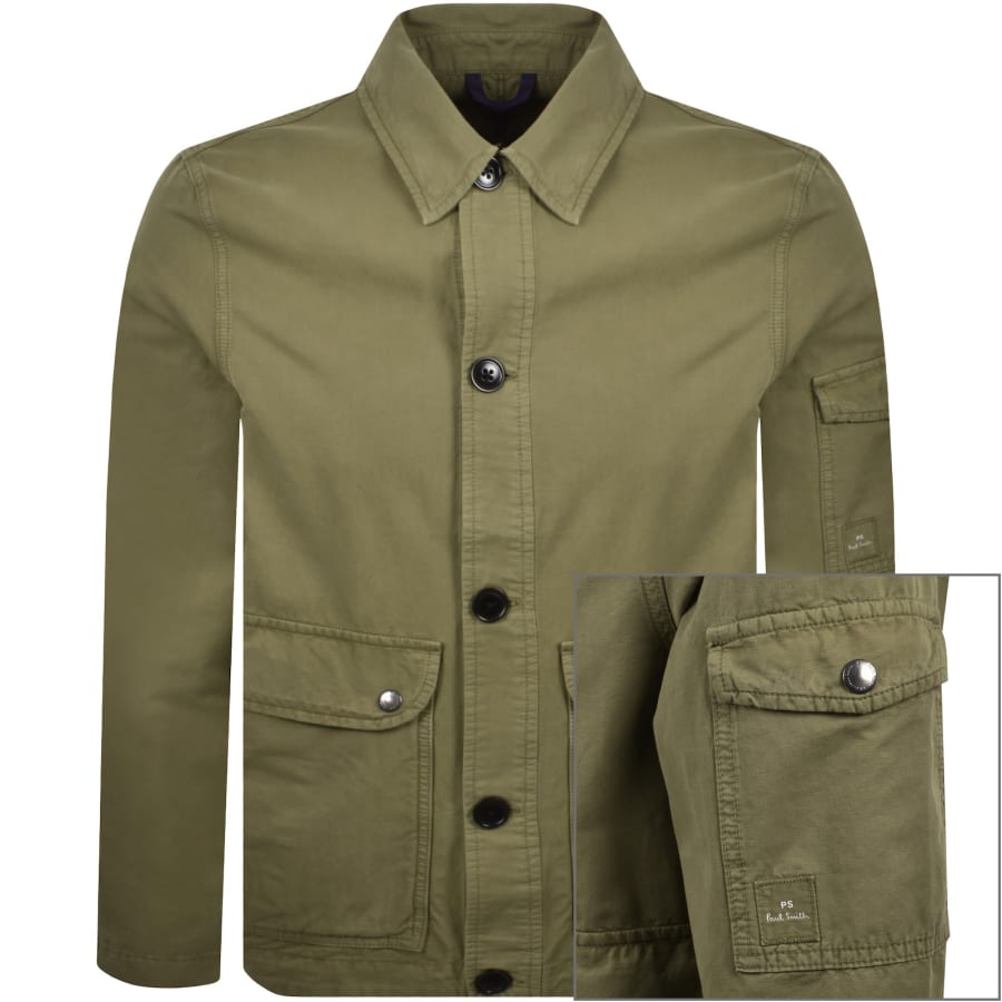 Image number 1 for Paul Smith Overshirt Green