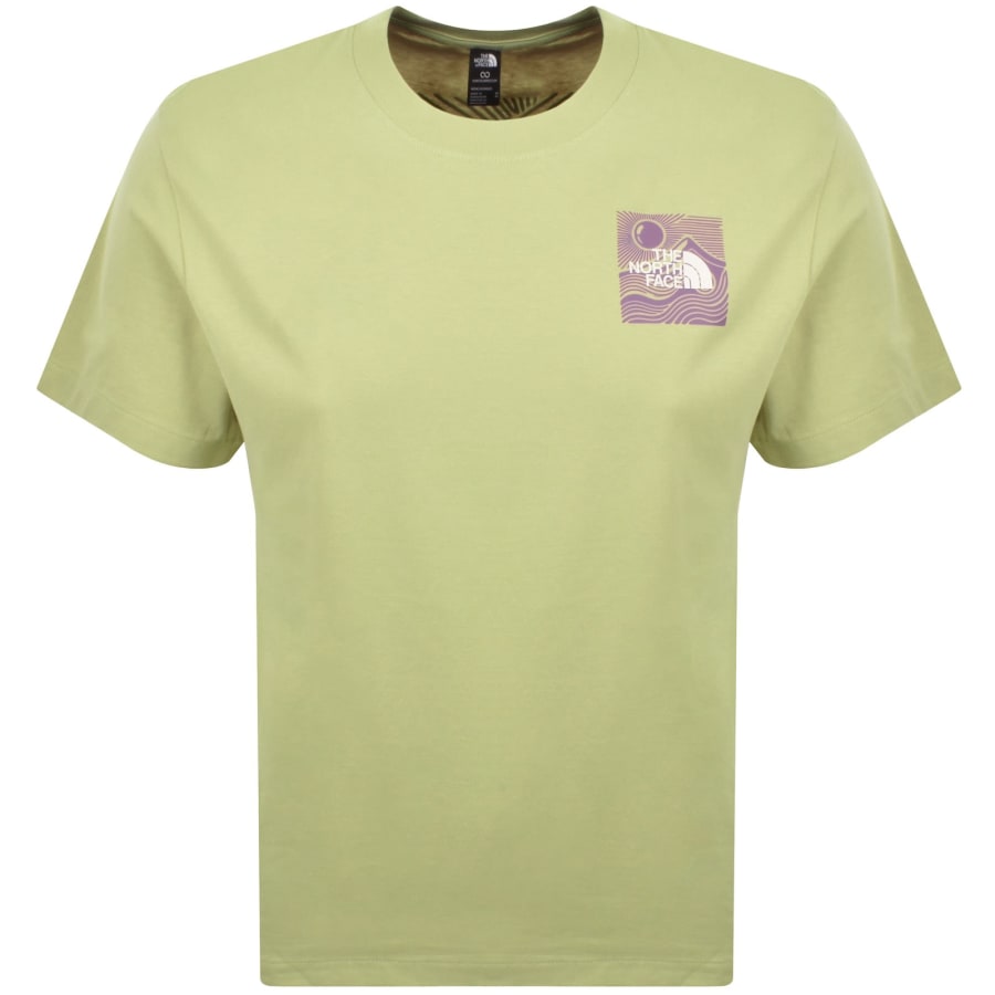 Image number 2 for The North Face Mountain Escape T Shirt Green