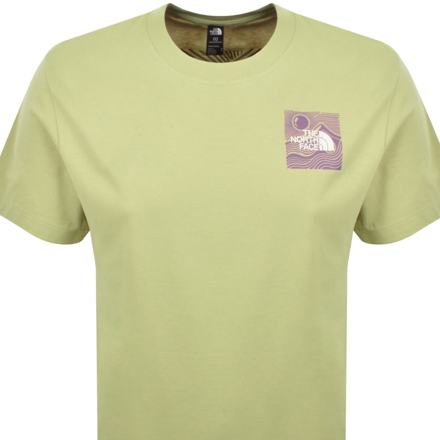 Image number 3 for The North Face Mountain Escape T Shirt Green