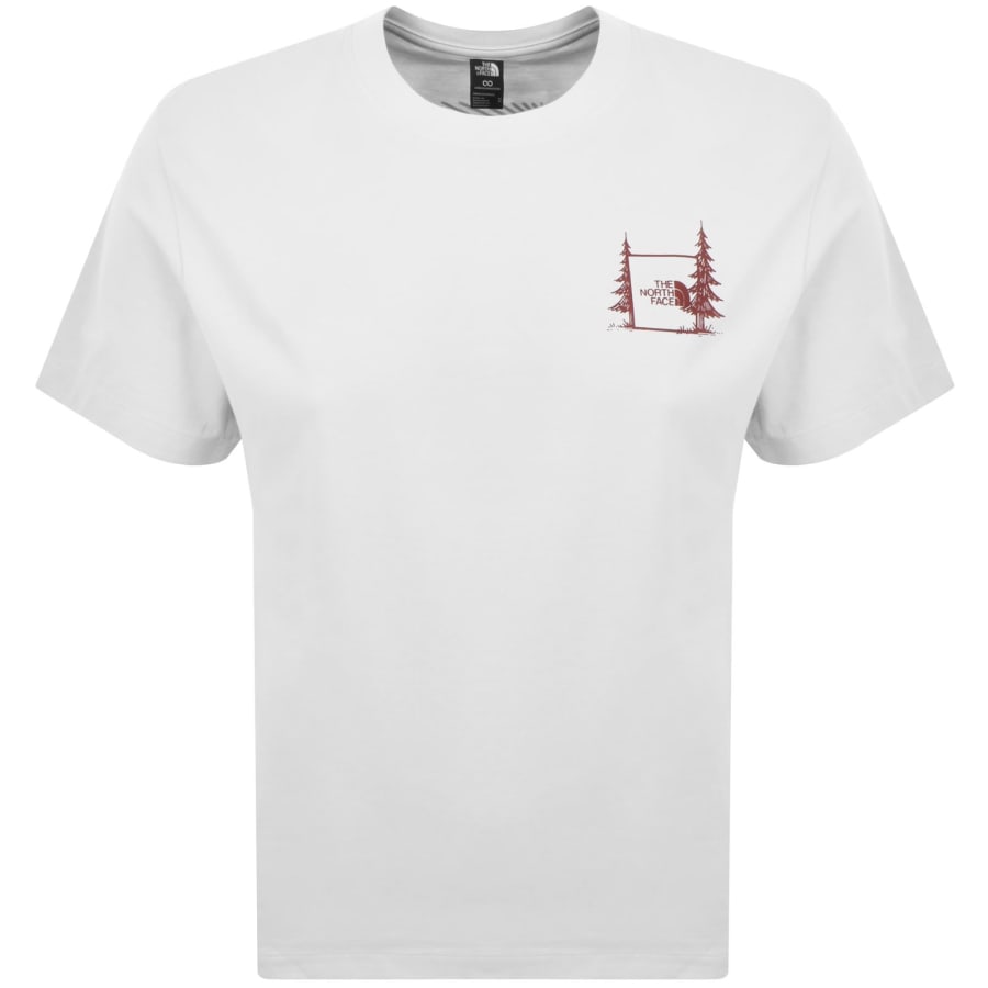 Image number 2 for The North Face Camping T Shirt White