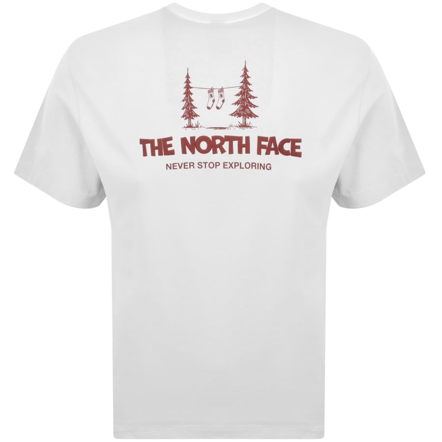 Image number 5 for The North Face Camping T Shirt White