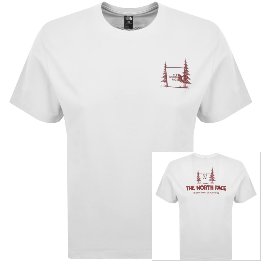Image number 1 for The North Face Camping T Shirt White
