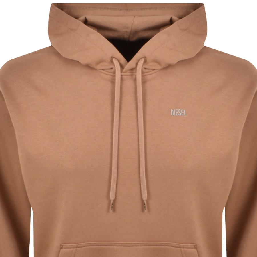 Image number 3 for Diesel S Macs Hoodie Brown