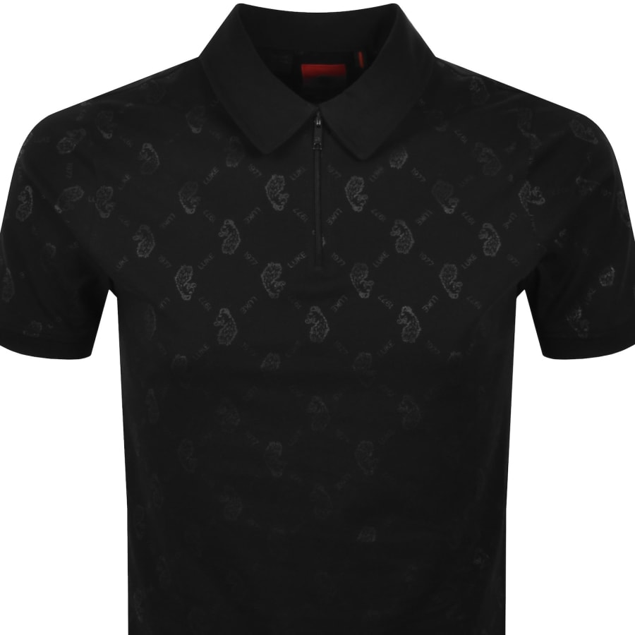 Image number 2 for Luke 1977 Henderson 2500 Polo T Shirt Black