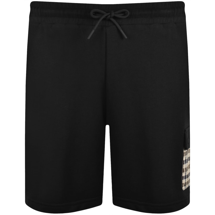 Image number 2 for Aquascutum Lamina Pocket Shorts Black