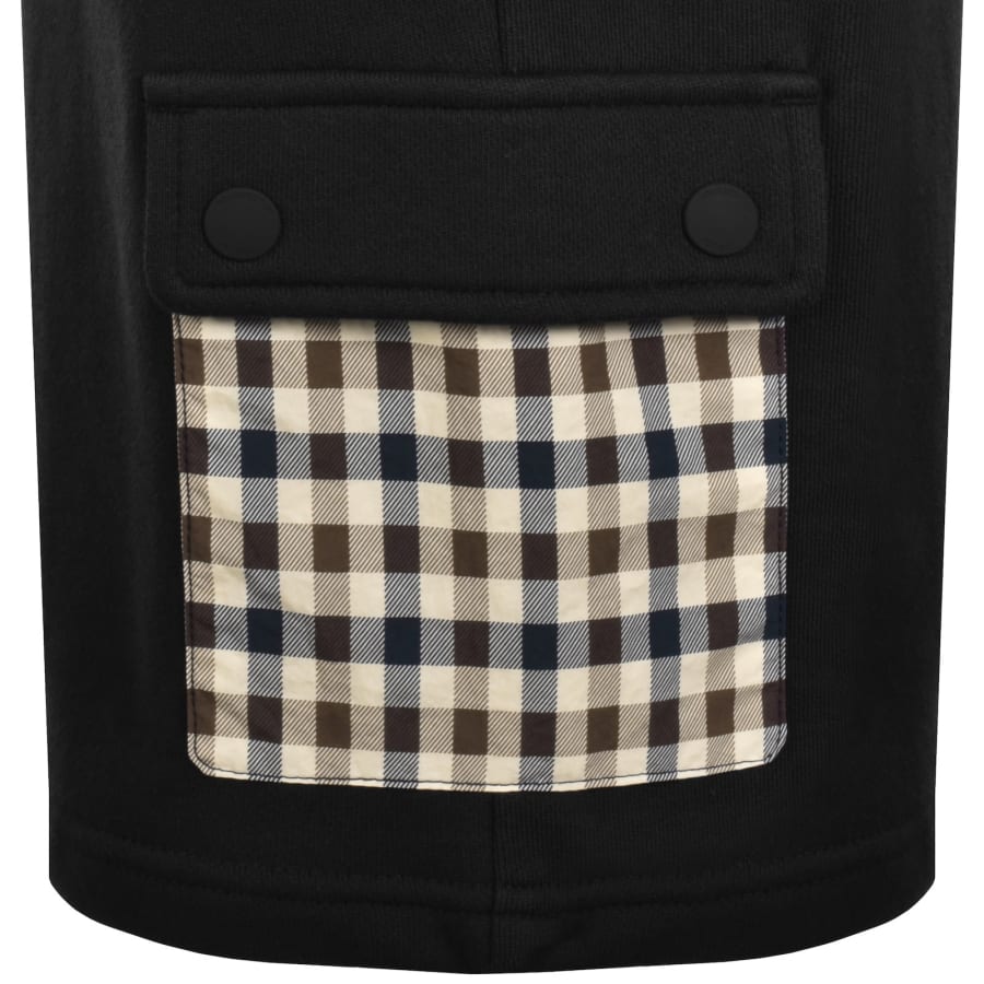 Image number 4 for Aquascutum Lamina Pocket Shorts Black