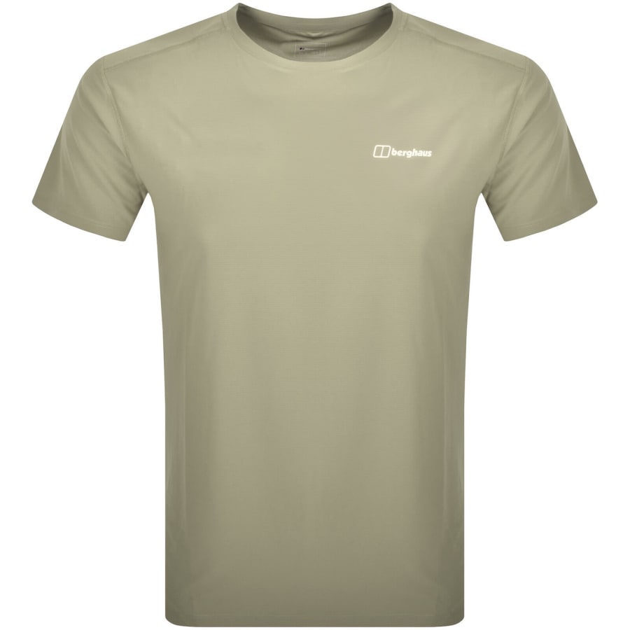 Image number 1 for Berghaus Tech Base T Shirt Light Green