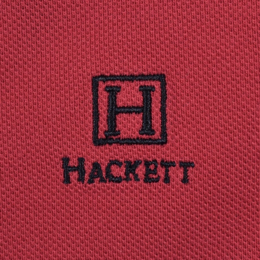 Image number 3 for Hackett Heritage Multi Polo T Shirt Red