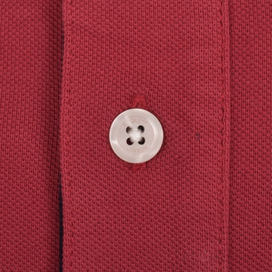 Image number 4 for Hackett Heritage Multi Polo T Shirt Red