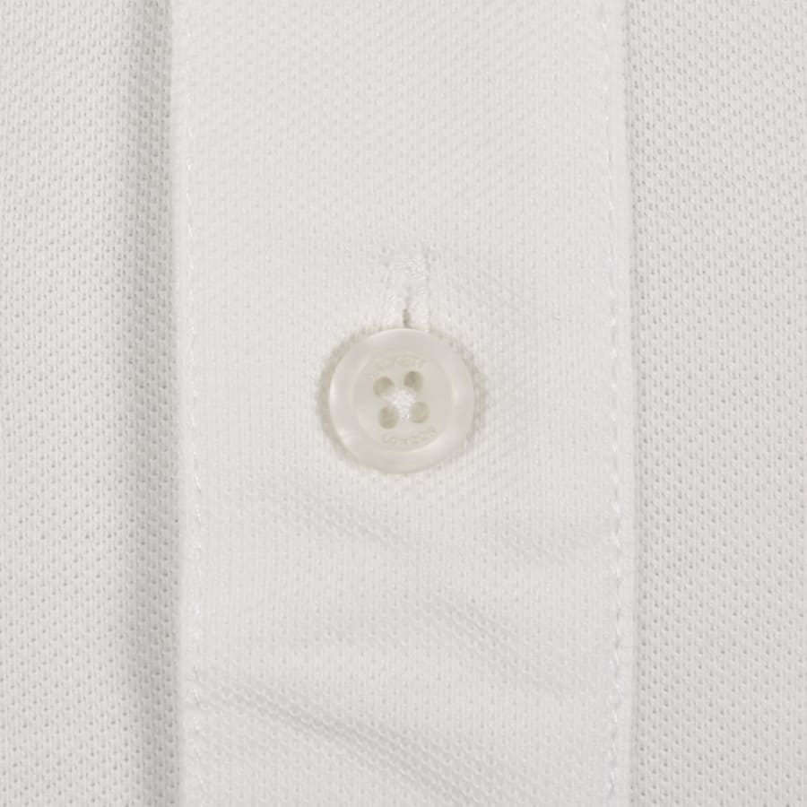 Image number 4 for Hackett Heritage Tipped Polo T Shirt White