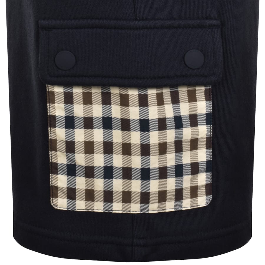 Image number 3 for Aquascutum Lamina Pocket Shorts Navy