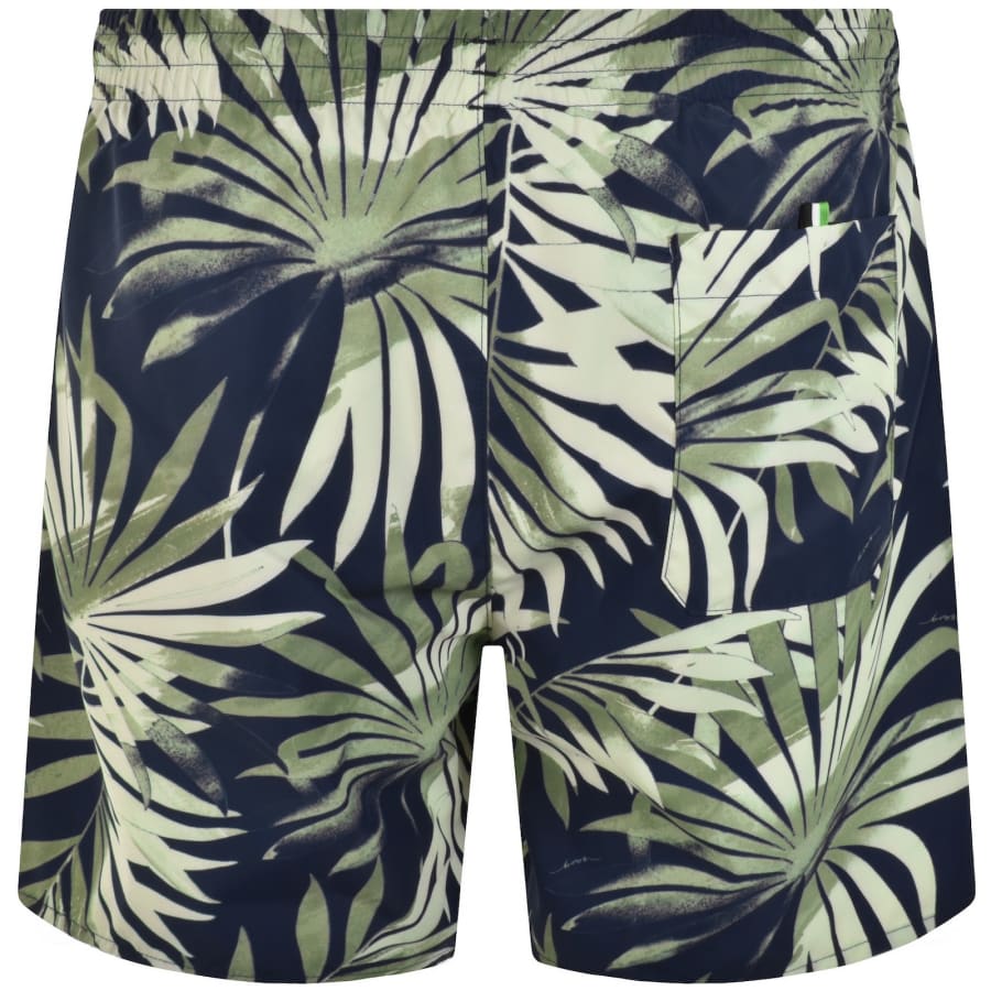Image number 2 for BOSS Piranha Swim Shorts Navy