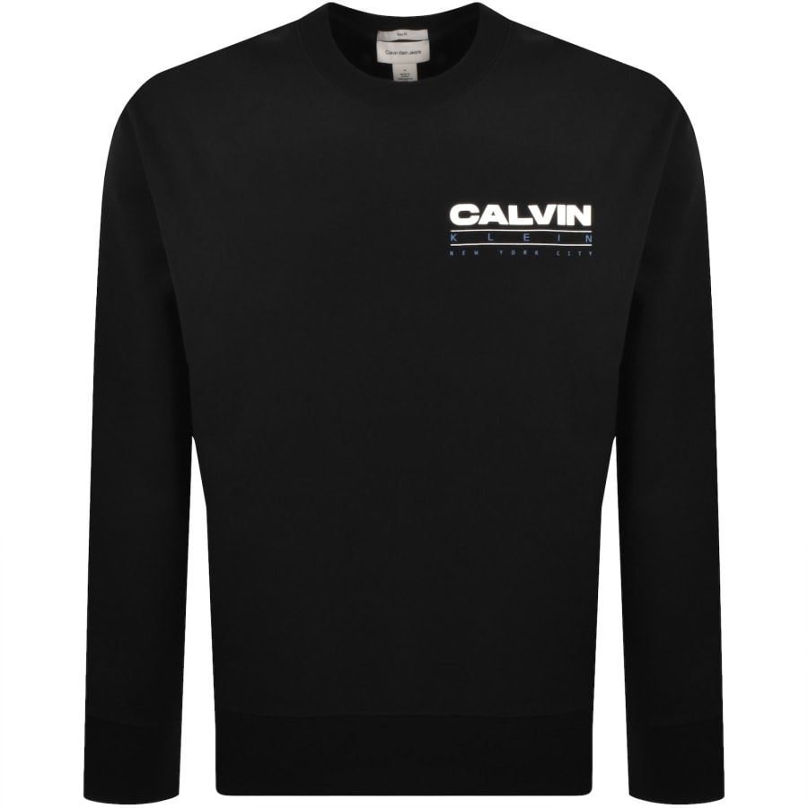 Image number 2 for Calvin Klein Jeans Sweatshirt Black