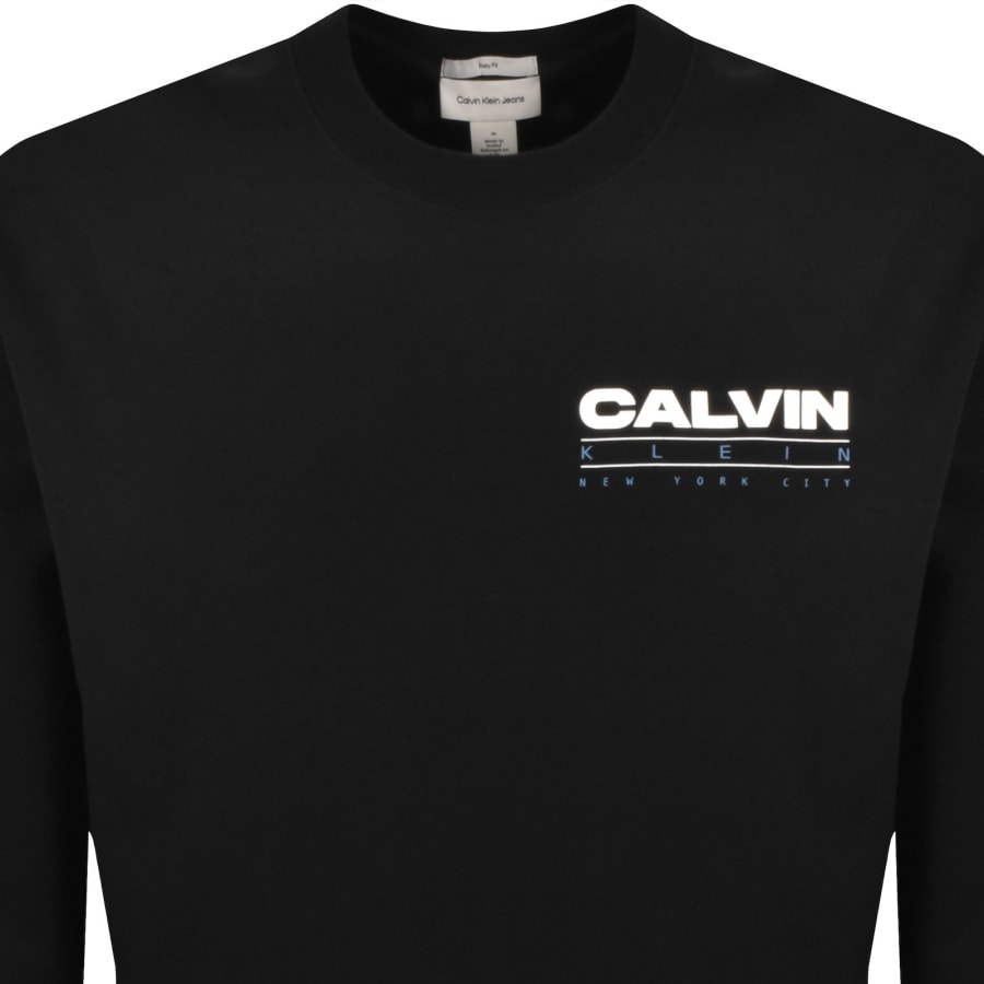 Image number 3 for Calvin Klein Jeans Sweatshirt Black