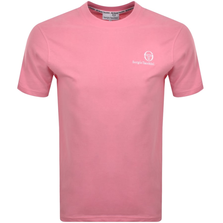 Image number 1 for Sergio Tacchini Felton T Shirt Pink