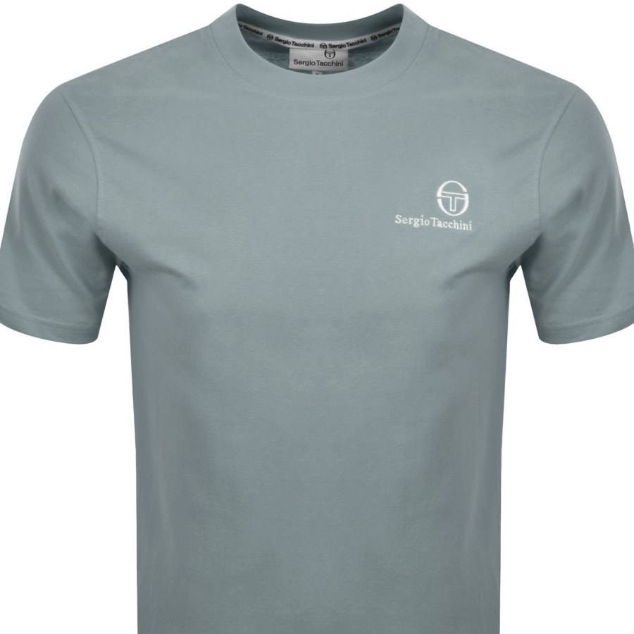 Image number 2 for Sergio Tacchini Felton T Shirt Blue