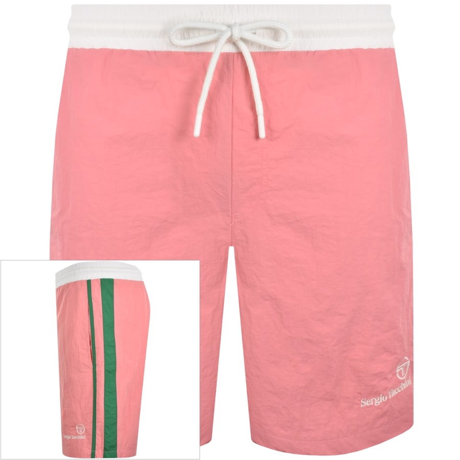 Image number 1 for Sergio Tacchini Cortese Swim Shorts Pink