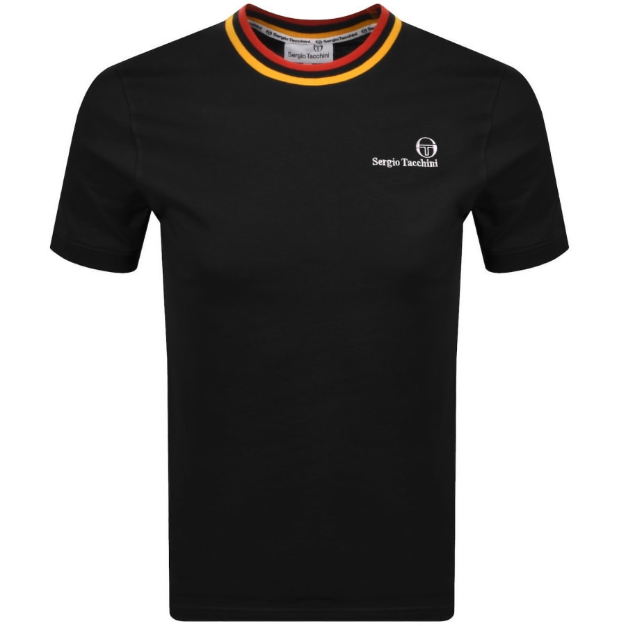 Image number 1 for Sergio Tacchini Rainer FC T Shirt Black