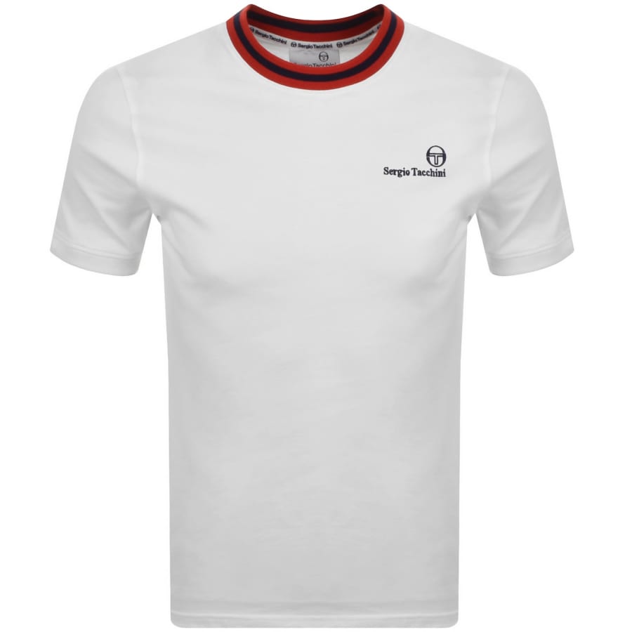 Image number 1 for Sergio Tacchini Rainer FC T Shirt White